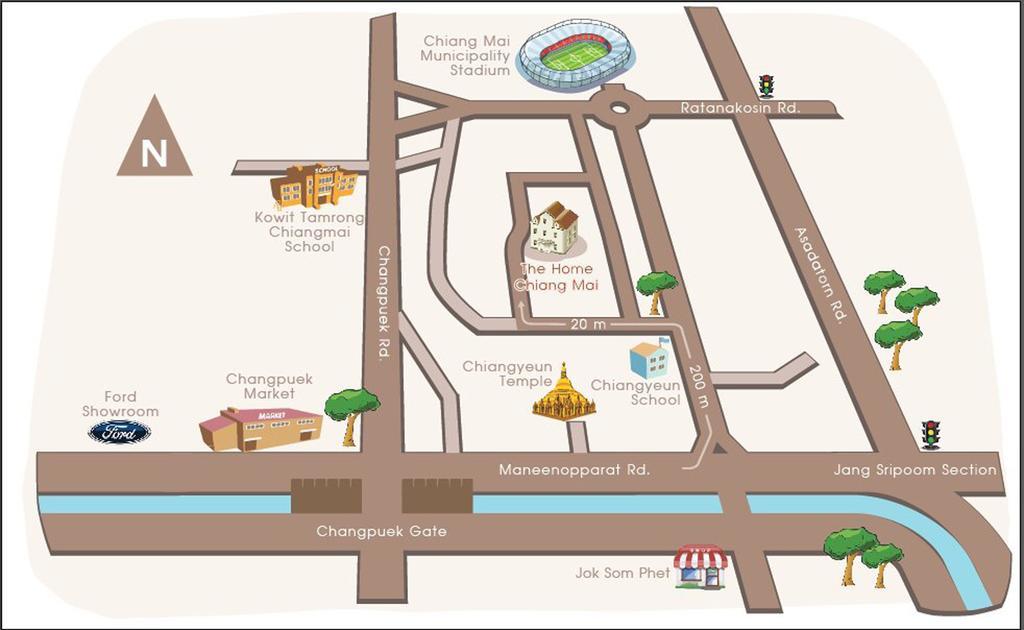 The Home Chiangmai Luxury Guesthouse Chiang Mai Ngoại thất bức ảnh